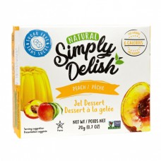 Simply Delish Sugar Free Peach Jel Dessert, 20g