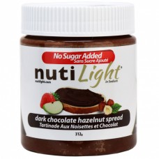 NutiLight Dark Chocolate Hazelnut Spread, 312g