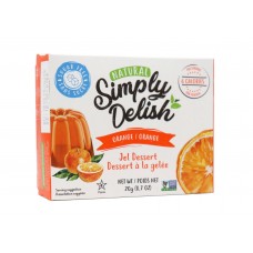 Simply Delish Sugar Free Orange Jel Dessert, 20g
