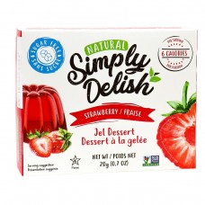 Simply Delish Sugar Free Strawberry Jel Dessert, 20g